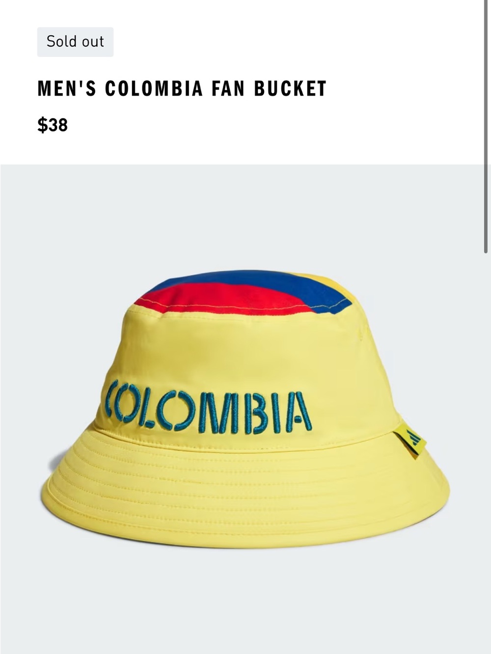 NWT bundle colombian slide size 8 men & fun bucket hat